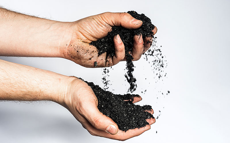 Biochar is effective for depleted and tired soils.
